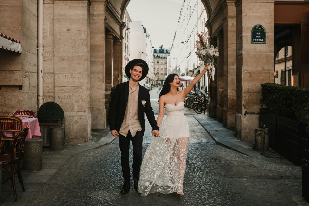 Bridal and Groom fashion