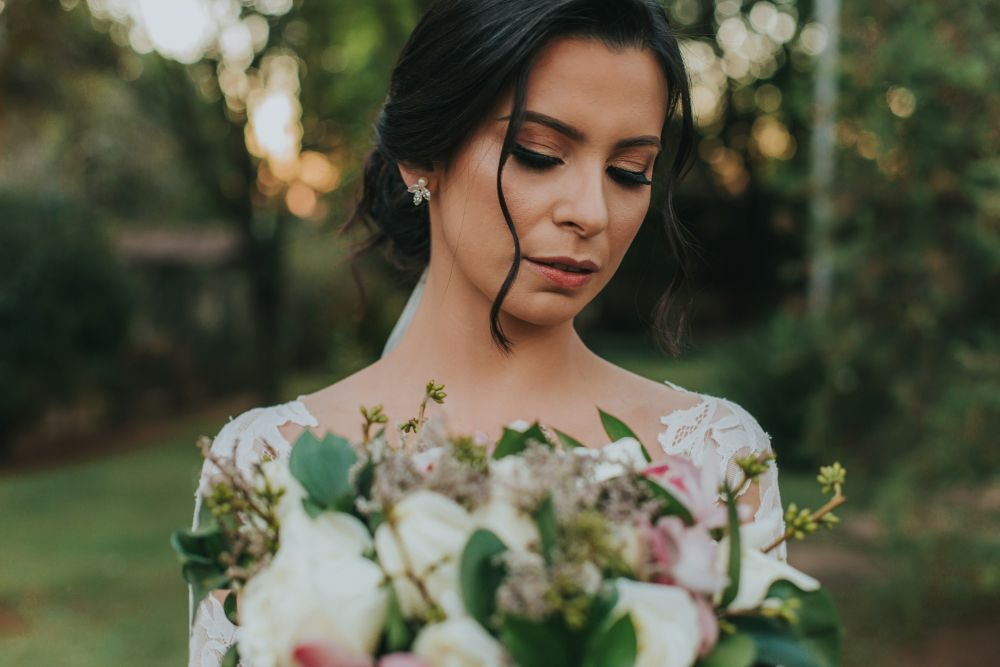 Celebrity inspired wedding makeup