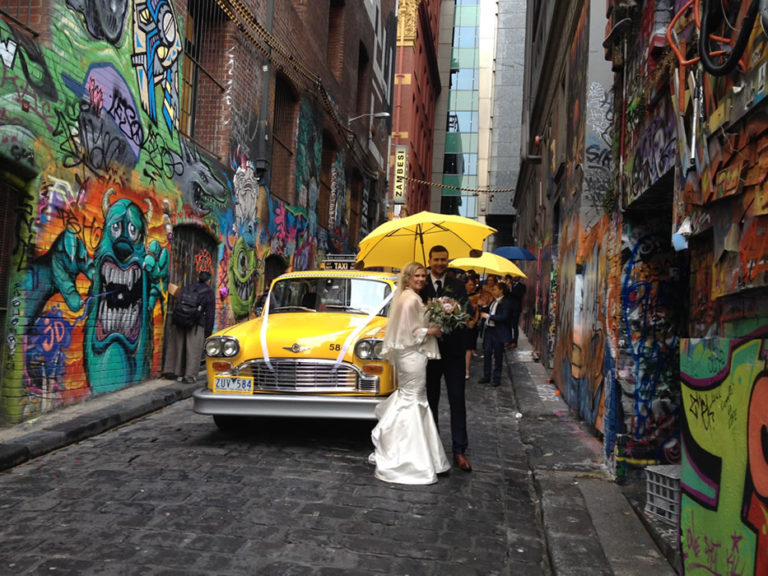 Checker Cab Weddings