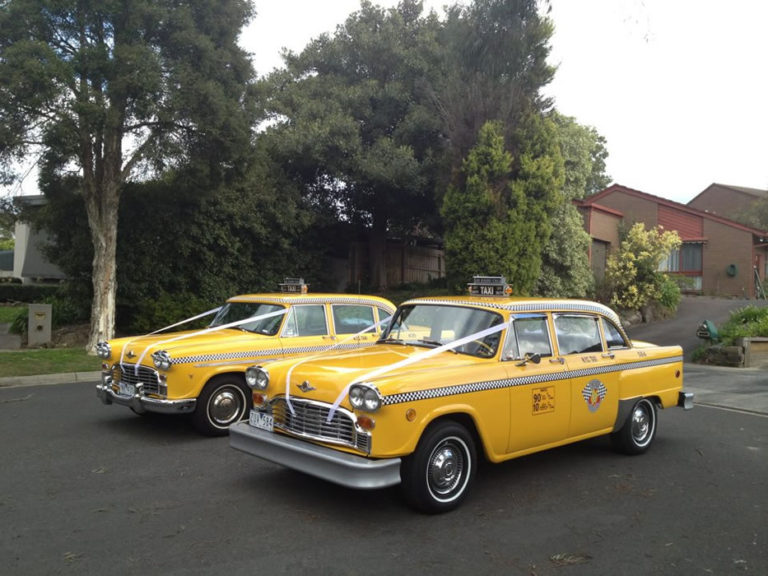 Checker Cab Weddings