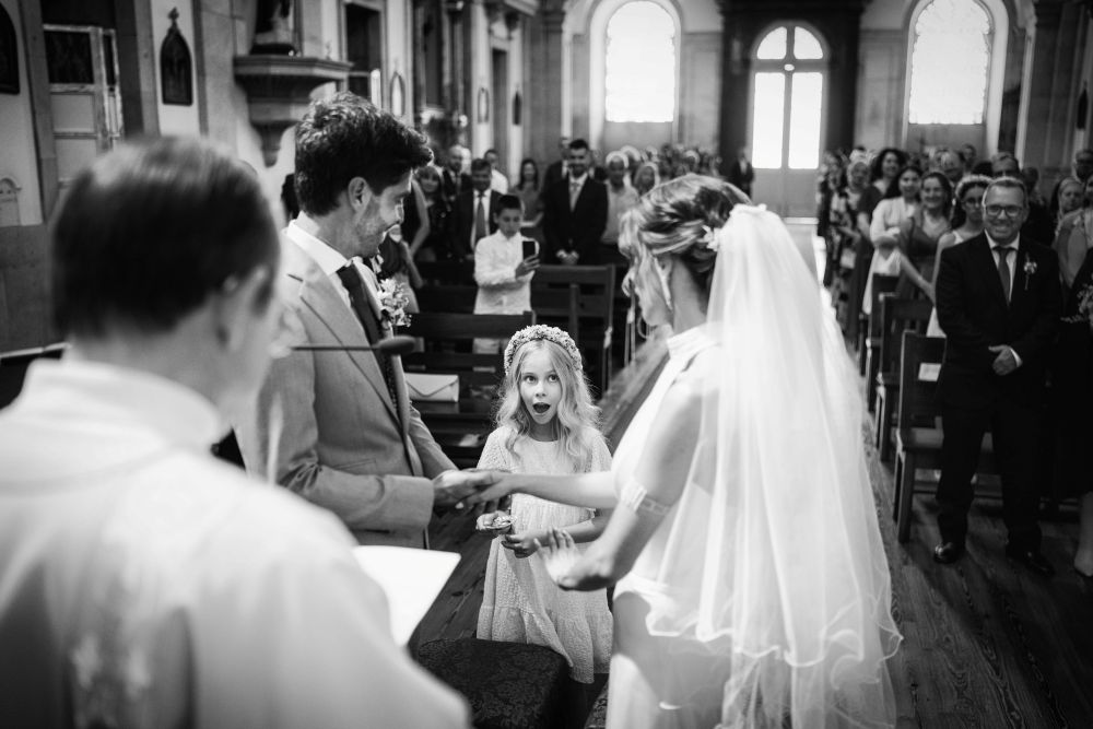Child in bridal party