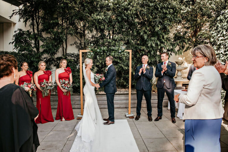 Congratulations Sarah and Anthony