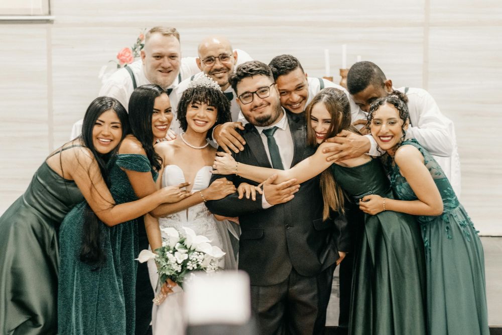 Wedding party size Wedding party size