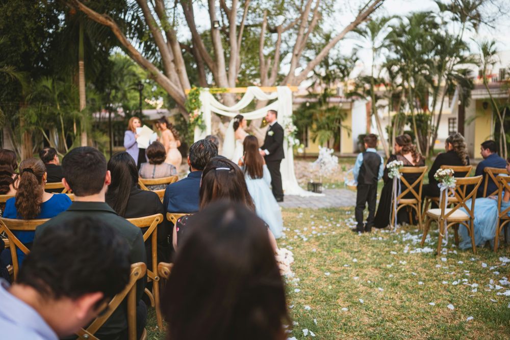 Wedding usher